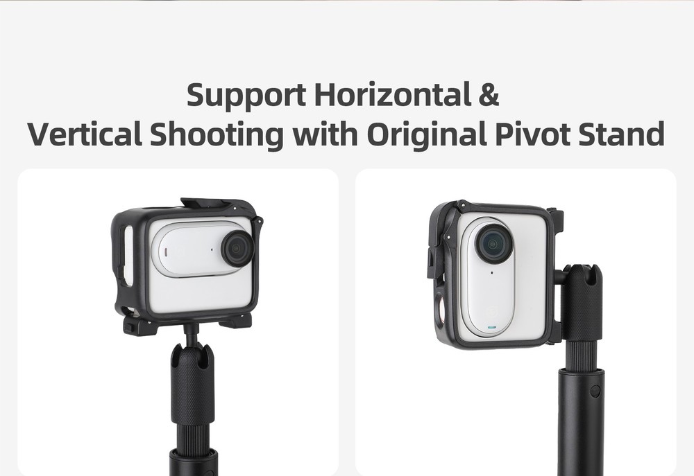 For Insta360 GO 3 Camera Protective Frame Mount Cover Accessories Quick Release