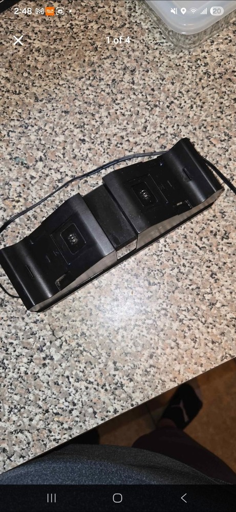 xbox controller dual charging dock for 2 controllers. WORKS