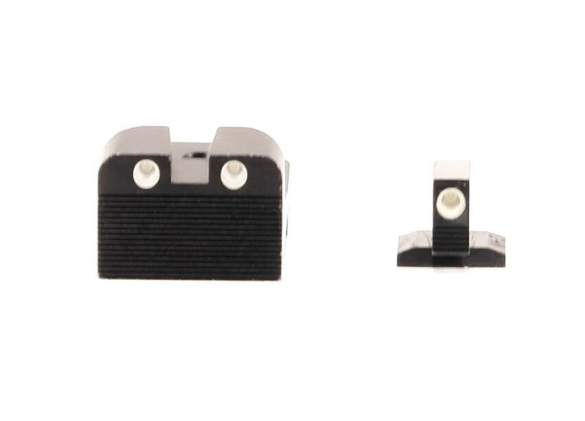 Kimber 1911 Suppressor Height Ledge Cut Tritium Night Sight Set ML11230