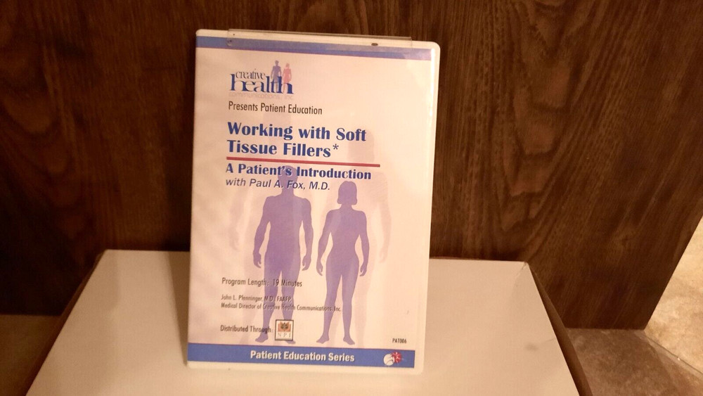 Working with Soft Tissue Fillers: Education, Presentation