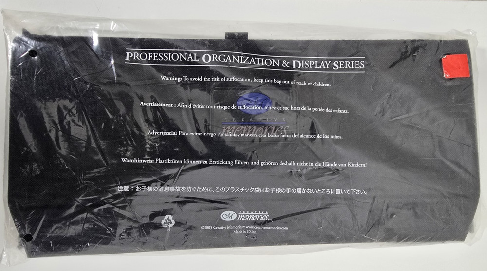 Creative Memories Professional Organization Sticker Display Container