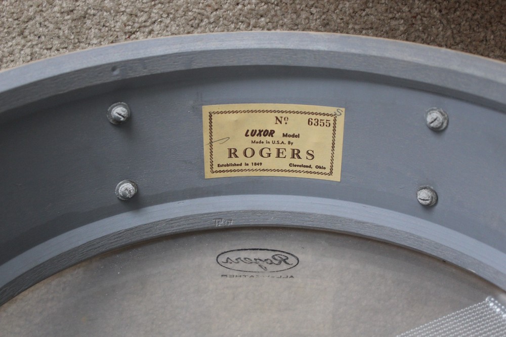 Rogers Luxor 1963/64 - Bright white original WMP