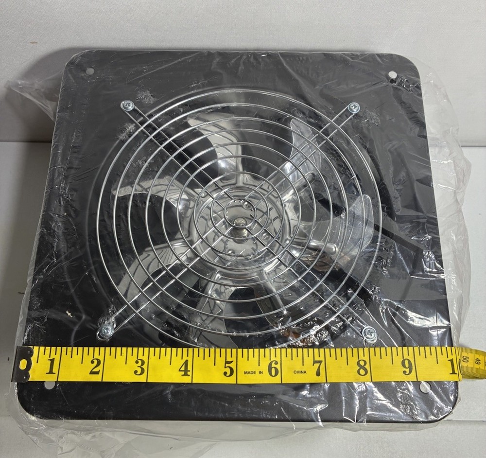 New 8" Exhaust With Speed Control, CFM Wall Mount