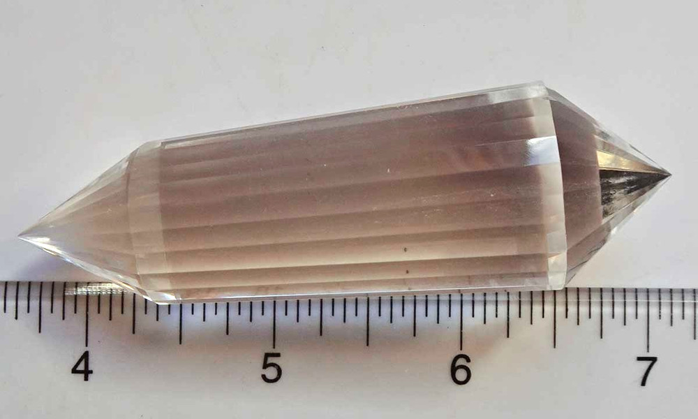 Clear Quartz Vogel 24-sided Crystal - v505