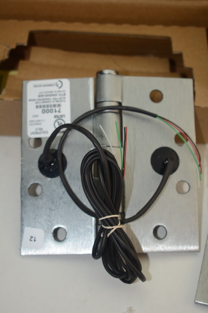 2pc Command Access ETH4W4545-626 Electric Transfer Hinge CH-BB79 4ft 71000