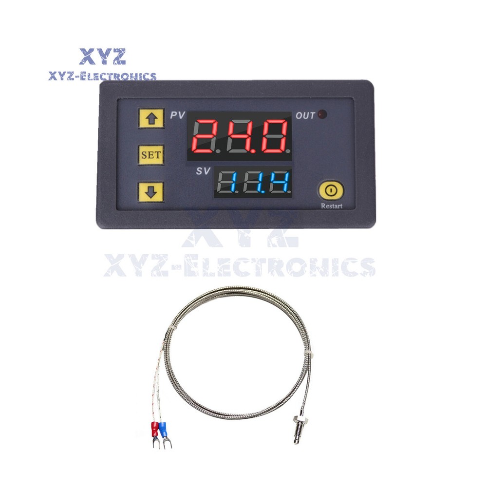 W3230 AC110-220V Digital Temperature Controller K-Type Thermocouple Sensor