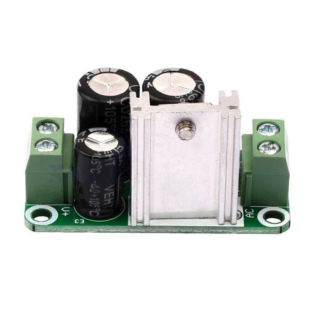 2PCS 5V Single Regulated Power Supply Module AC to DC Rectifier Filter Board 1A