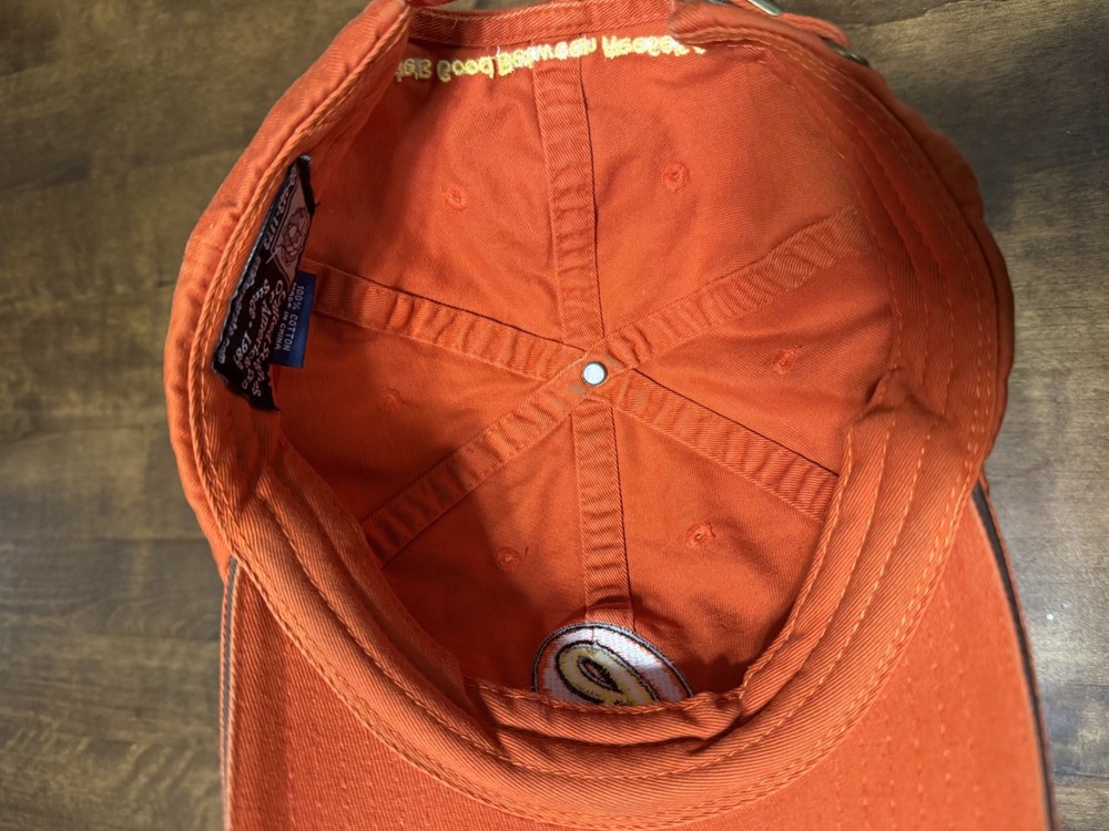 Reeses Peanut Butter Cup-Life Is Good Between Cups-Orange Adjustable Hat/Cap