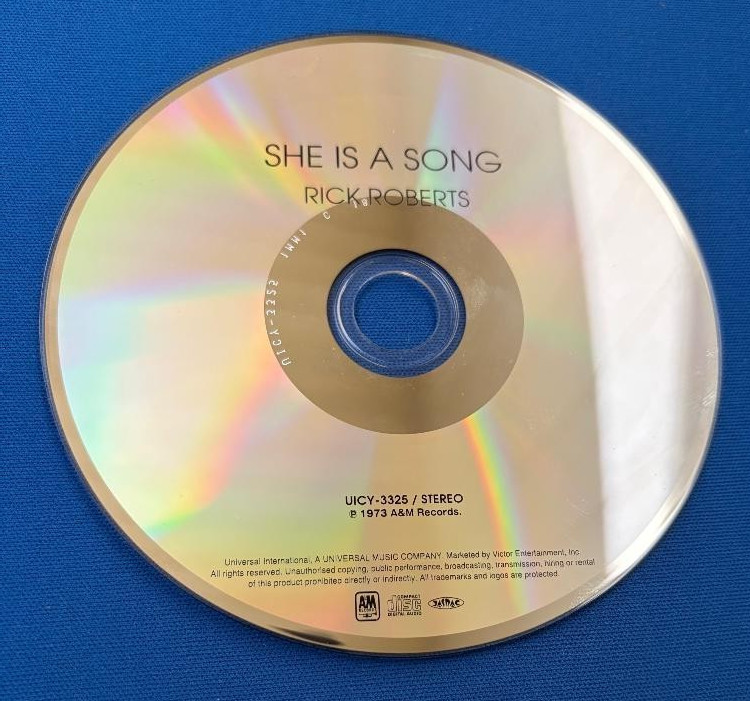 Rick Roberts "She is a Song" CD-USED