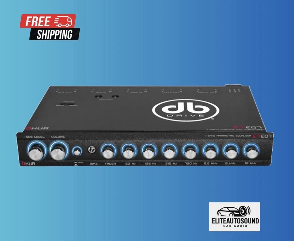DB Drive E7 EQ7 : 7 Band Parametric Equalizer