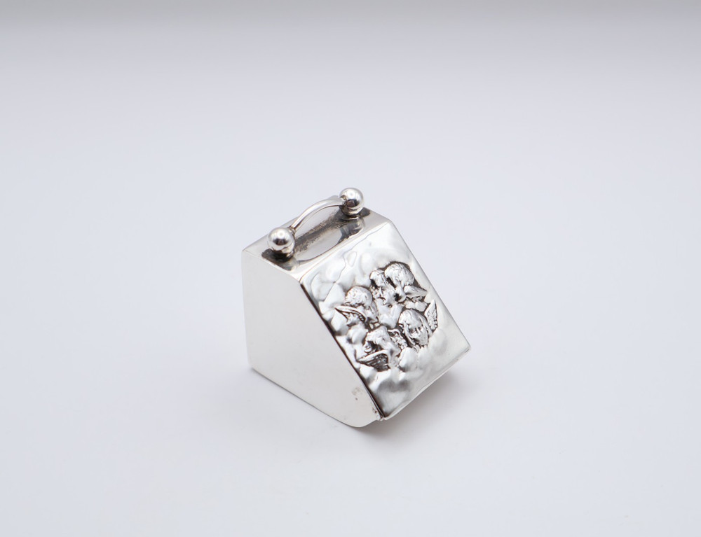 Vintage Sterling Silver Novelty Box Hallmarked Import Birmingham