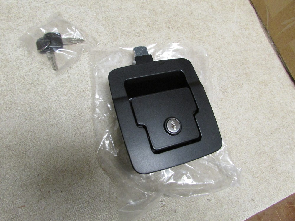Kencon Baggage Door Lock Set IBL-305LBK  RV Camper Paddle Entry Latch Handle