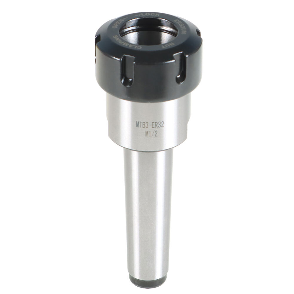 MT3 Shank With 11PC ER32 Collet Set ER32 Chuck & Spanner For Milling Machine
