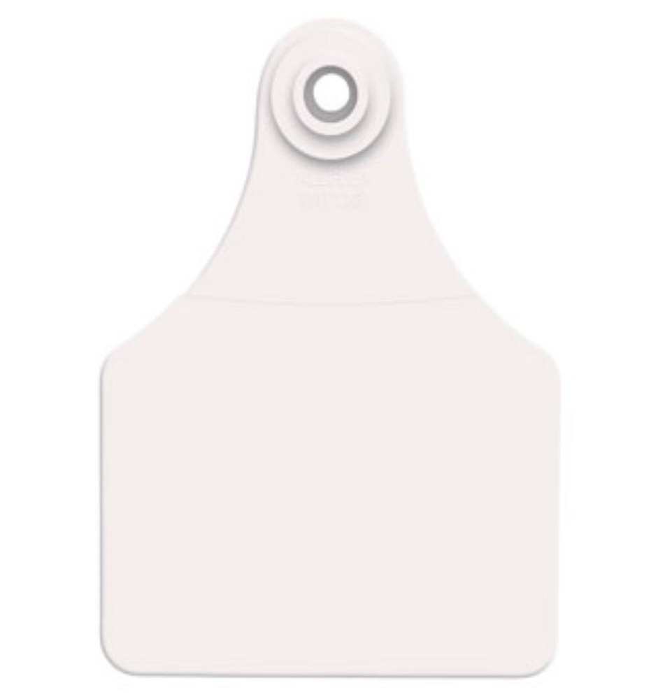 Allflex Global Large Blank Calf Ear Tags 25ct White