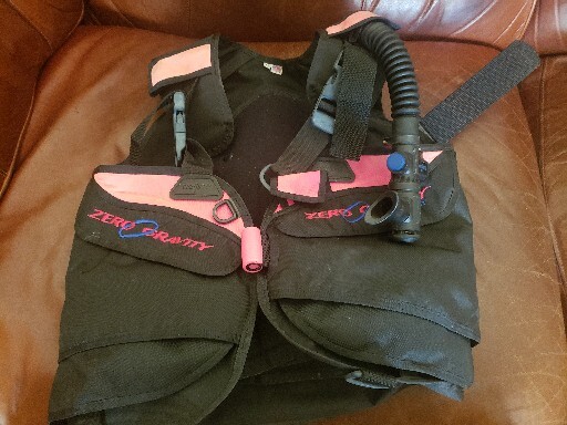 SeaQuest Zero Gravity Bouyancy Compensator BC Scuba - Size SMALL S
