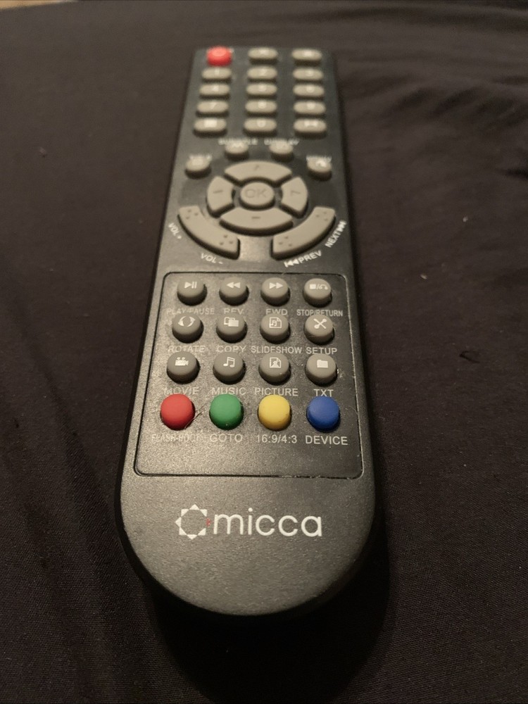 Micca Mplay HD Digital Media Player Remote Replacement Ships Fast