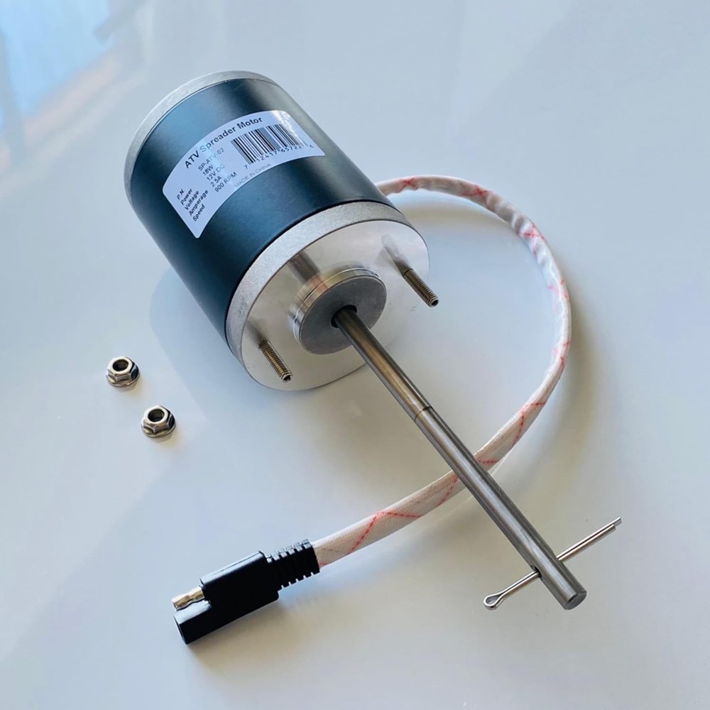 Reliable Replacement Motor for ATV Broadcast Spreaders - Rated, 2000+ Hours
