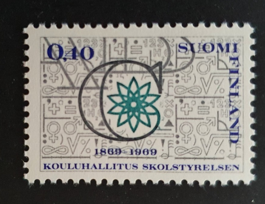 1969 FINLAND SUOMI EDUCATION VF MNH