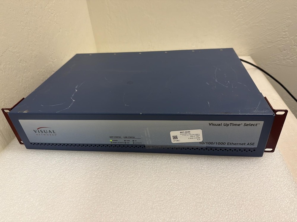 VISUAL NETWORKS 807-0220 VISUAL UPTIME SELECT ETHERNET ASE