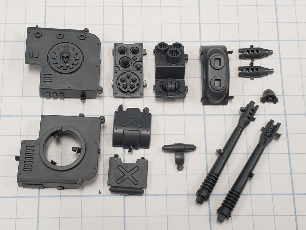 Warhammer 40k Adeptus Mechanicus Bits Onager Dunecrawler Icarus Array #16