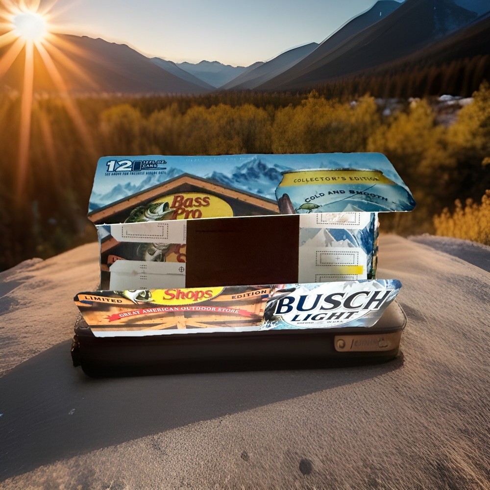 BUSCH LIGHT BASS PRO EMPTY 12 PACK