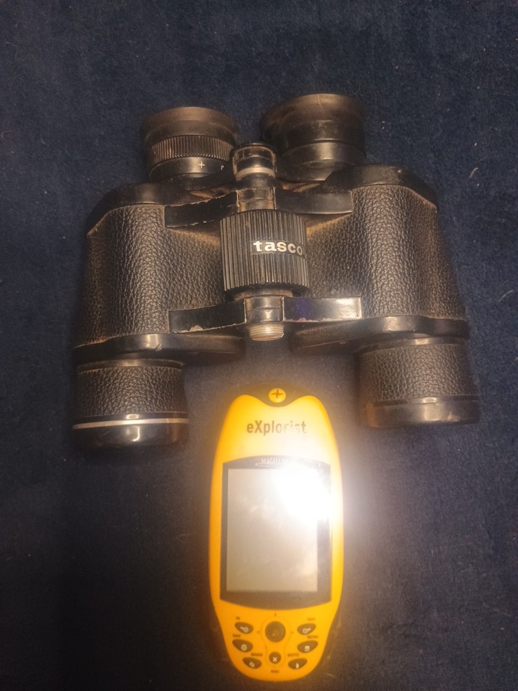 Magellan Explorer 200  And Tasko Binoculars