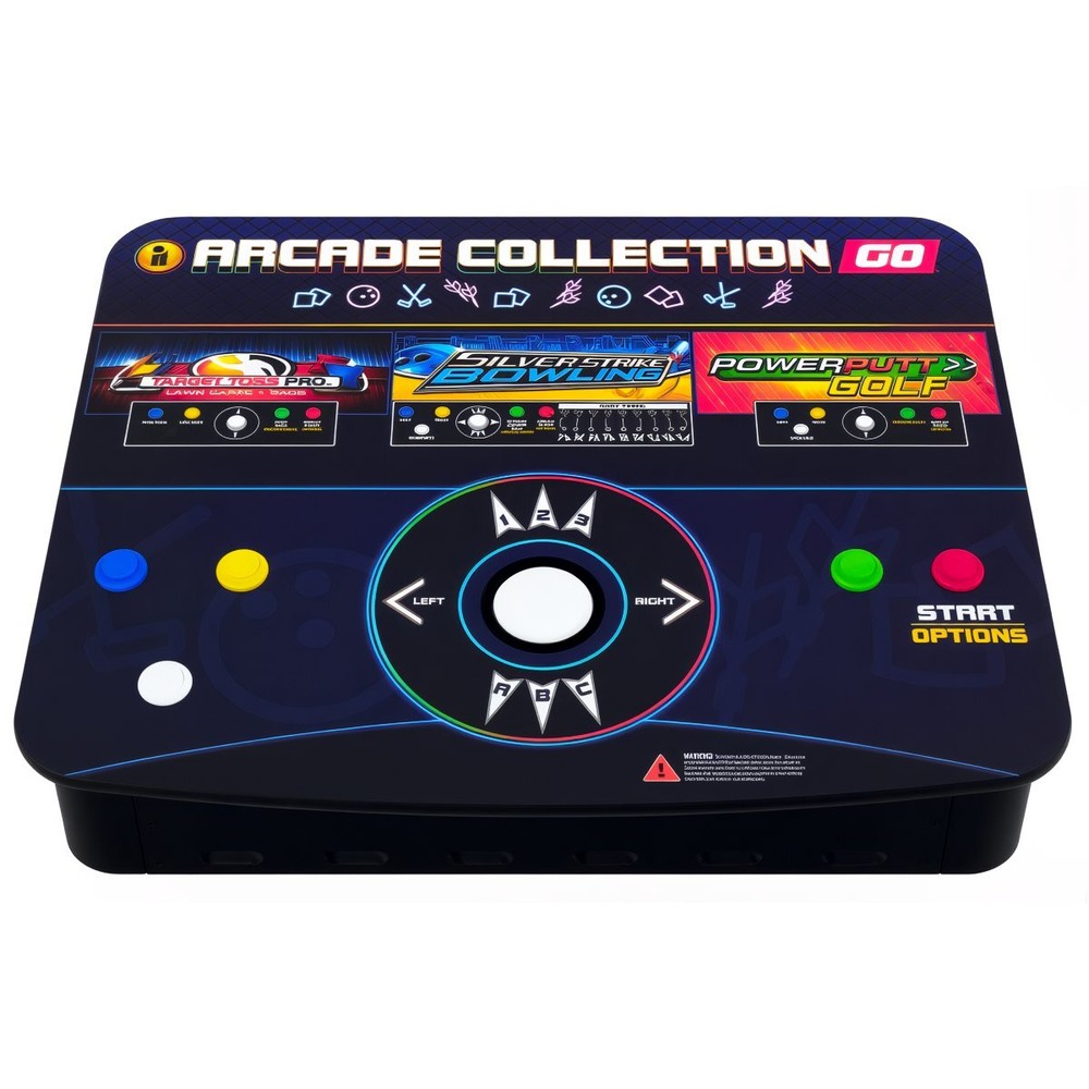 Incredible Technologies Arcade Collection Go - Silver Strike, Bags & Power Putt
