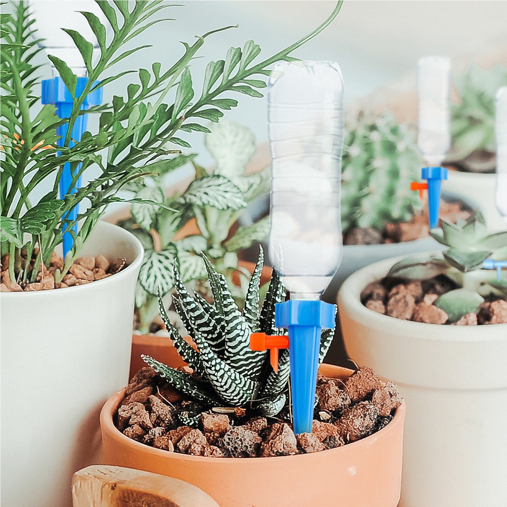 12/24PCS Self Watering Automatic Plant System-Drip Irrigation Garden Tools