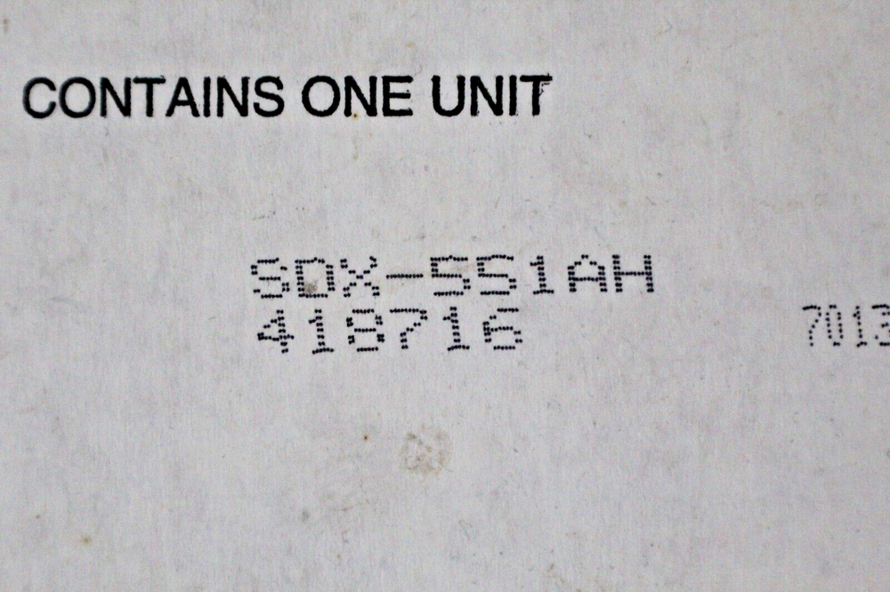 NOTIFIER SDX-551A PHOTOELECTRIC SMOKE DETECTOR