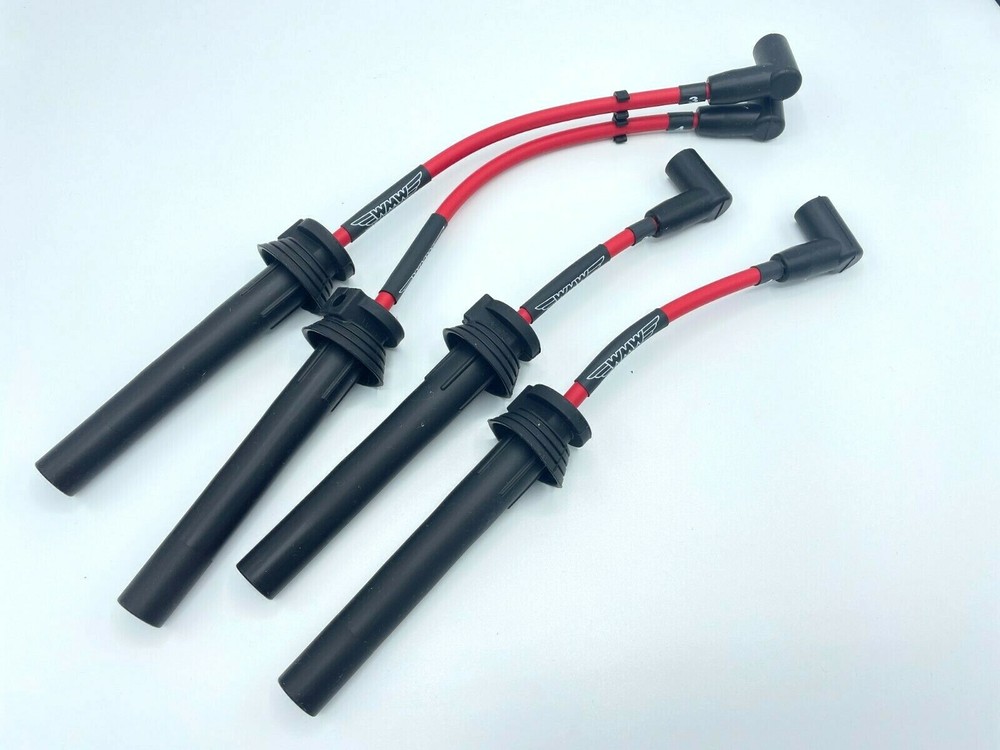 WMW Performance Red Spark Plug Wire Set For 2002-2006 MINI Cooper R50 R52 R53 