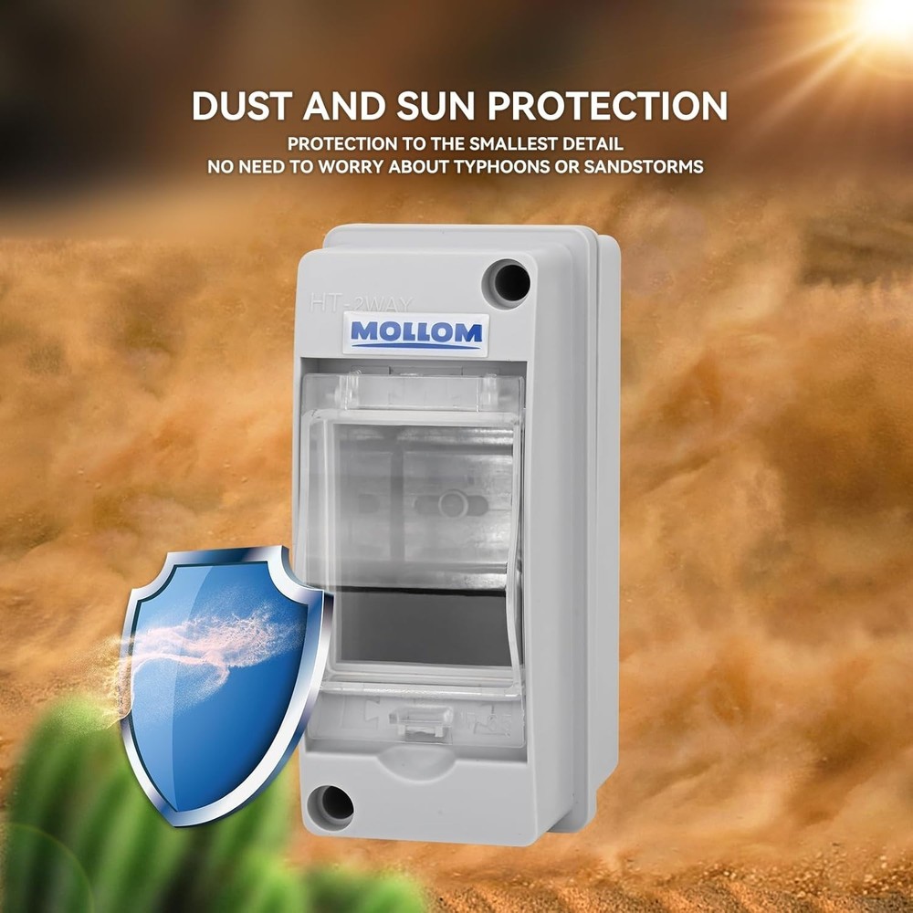 High-Performance 1000V 30A Solar Disconnect Switch & Breaker Box