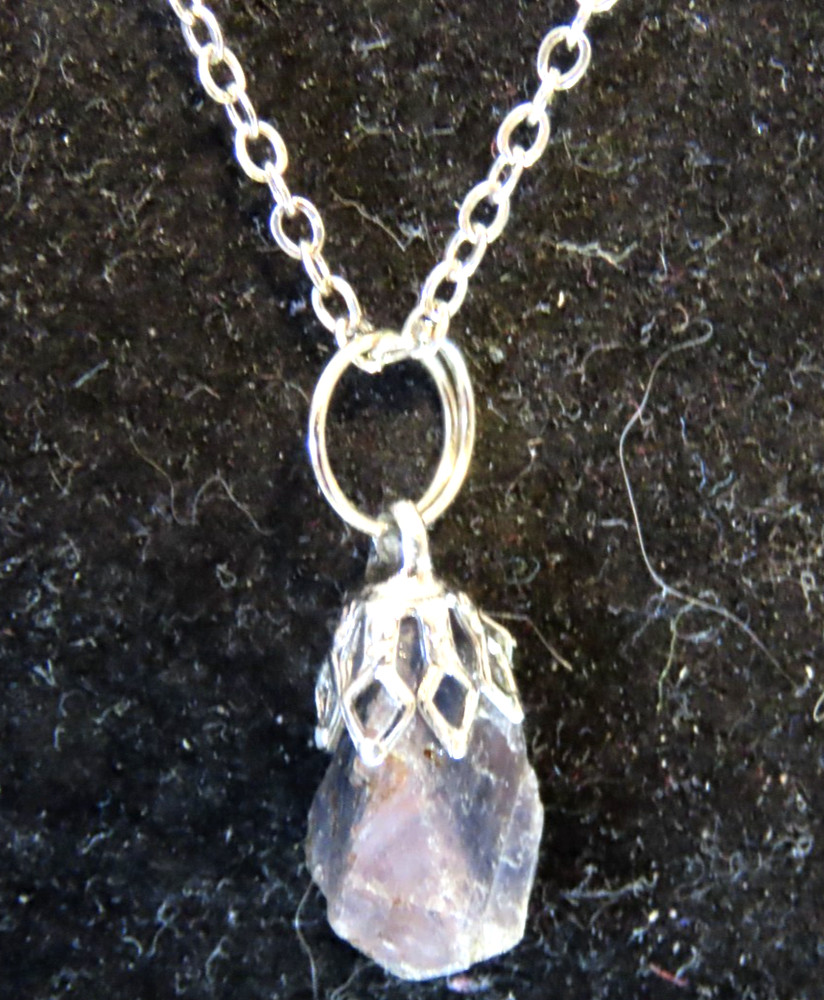 Natural Blue Sapphire Pendant RAW