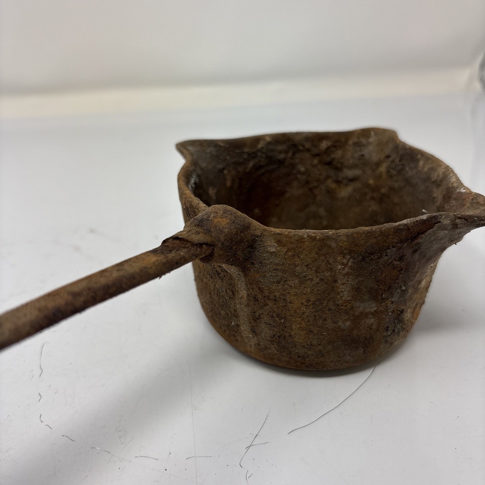 2 Blacksmith-Made Tools - Tongs & Ladle