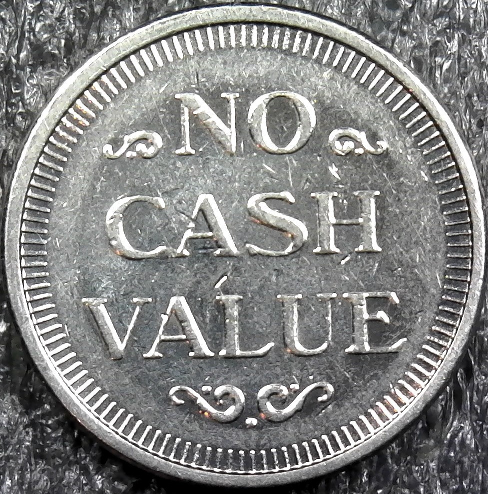 Eagle - No Cash Value Arcade Game Token 23mm (c1068)