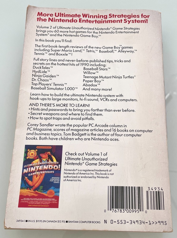 Ultimate Unauthorized Nintendo Game Strategies - Volume 2