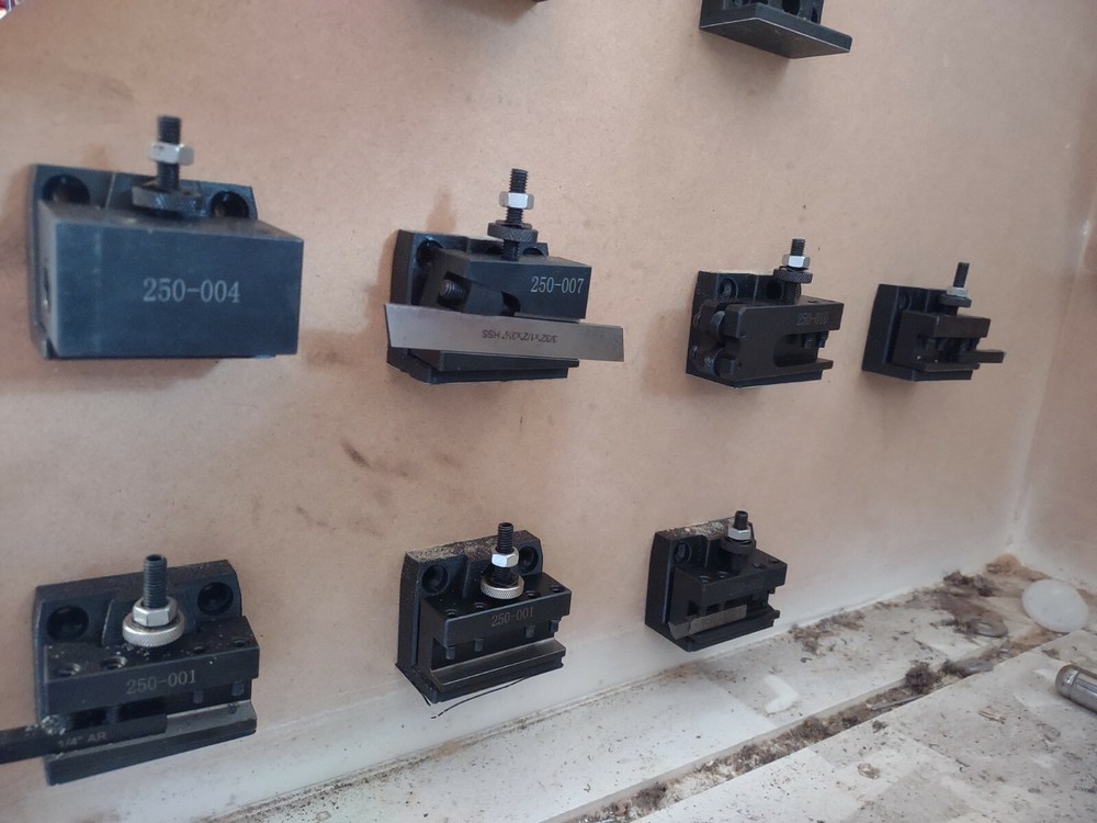 CA Quick Change Tool Post Holder Set (4 PIECES) (QCTP MOUNT) LATHE TOOL MOUNT