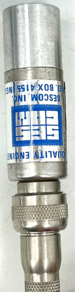 Vintage Sescom TR-118 XLR Microphone Cable Connector