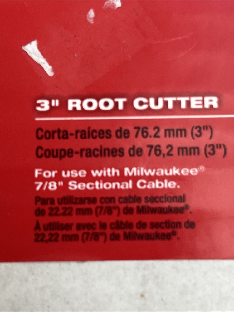 Milwaukee Root Cutter 48-53-3832