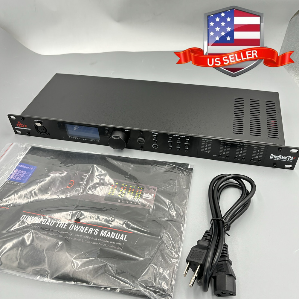 US DriveRack PA2 Complete Loudspeaker Management System PA2