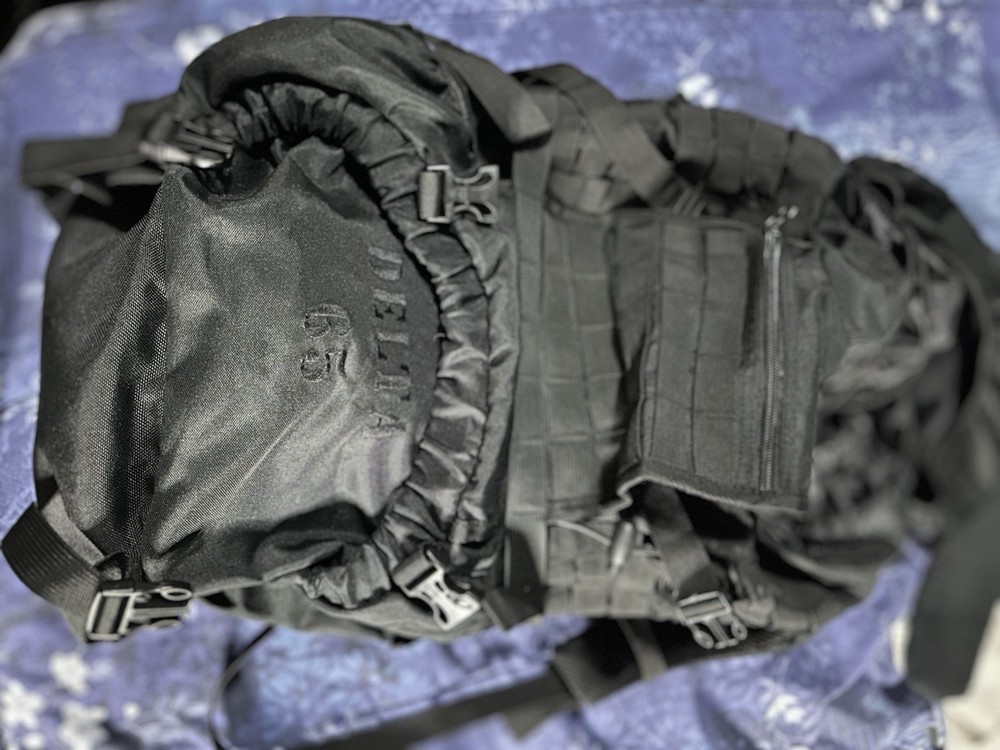 “Fieldline Tactical Delta 65L Internal Frame Backpack MOLLE System Black NEW”