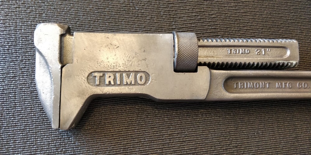 TRIMO 21" Adjustable Pipe Monkey Wrench REFURBISHED