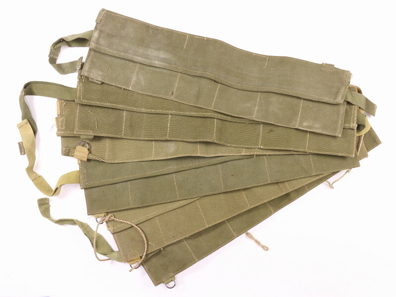 Romanian Mauser Ammunition Bandolier Set of 6