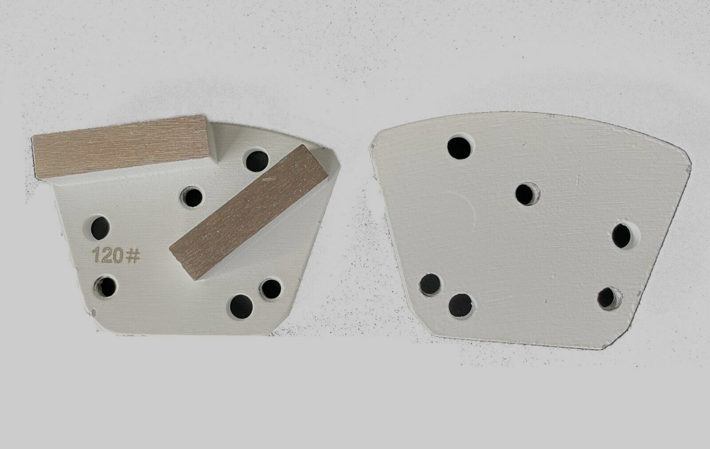 Trapezoidal Diamond Grinding Disc For Floor Grinders Hard Concrete Surface