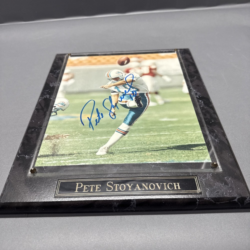 Pete Stoyanovich- Signed Color Photograph