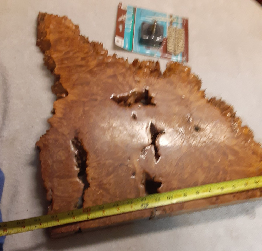 20" Maple Burl Clock DIY