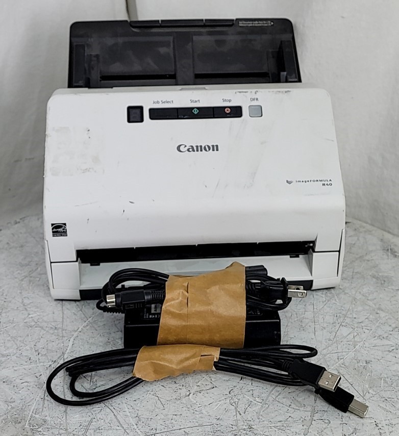 Canon Image FORMULA R40 6130190 Office Document Scanner SEE NOTES