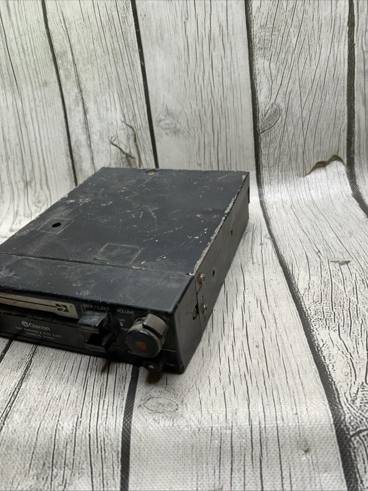 Vintage Clarion Fast Forward And Auto Eject Cassette Stereo UNTESTED