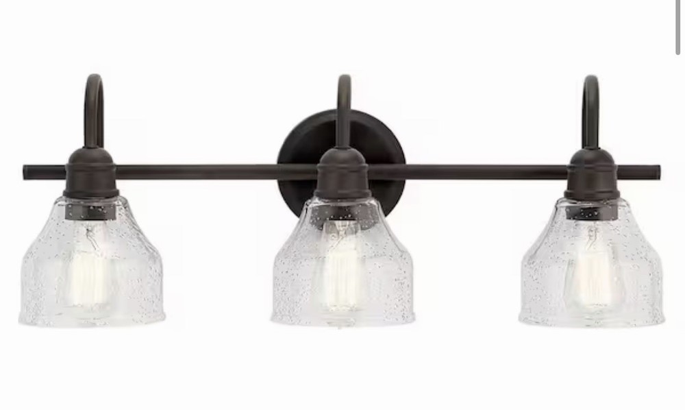 Kichler Avery 3-Light 24" Vanity Bathroom Light Olde Bronze