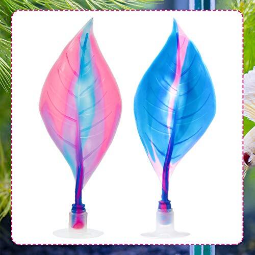 2 Pieces Silicone Betta Bed Leaf Hammock for Betta Fish, Betta Fish Bed,