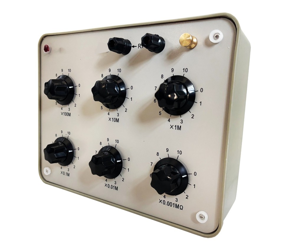 Decade Resistance Box Adjustable DC Resistance Box Range 0~1.111110GΩ